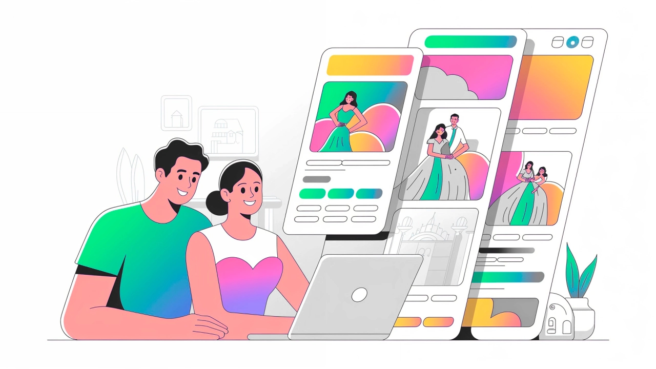 Свадебный сайт-приглашение