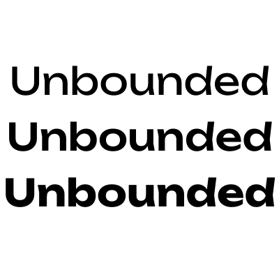 Шрифт Unbounded | ИТ-компания Сминк Шрифт Unbounded