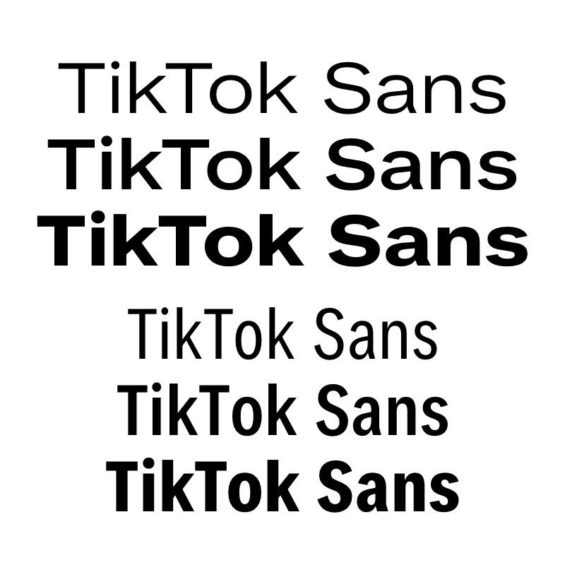 TikTok Sans