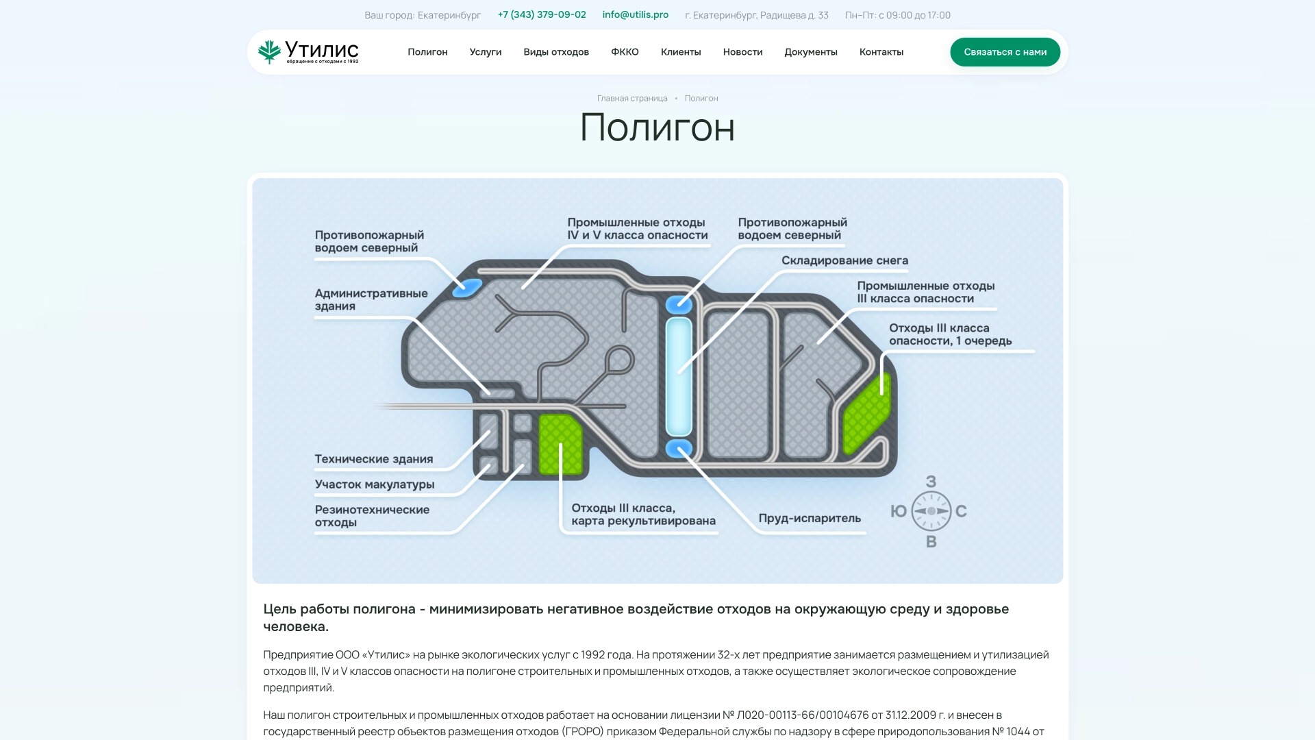 Информация о полигоне — на платформе Smink | ИТ-компания Сминк Информация о полигоне